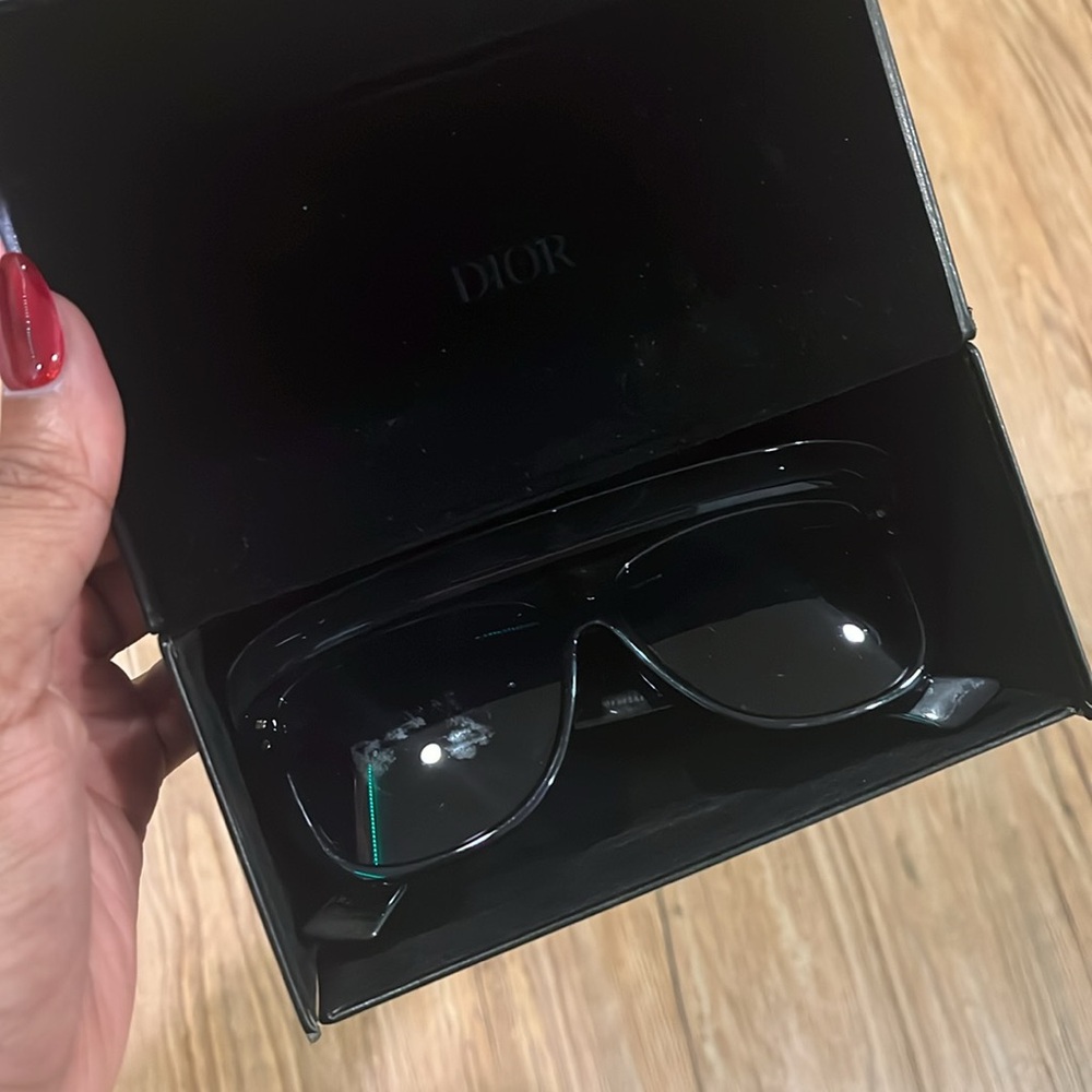 Dior J’ADIOR Visor Black Sunglasses